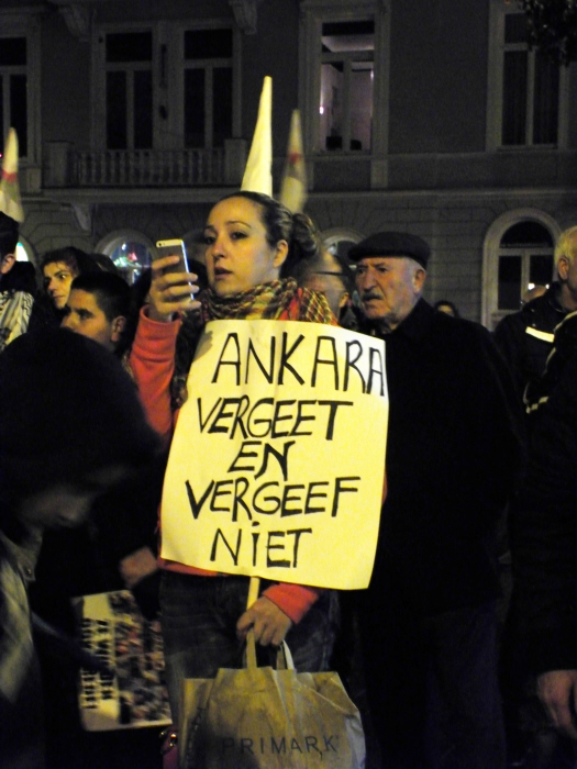 "Ankara, vergeet en vergeef niet"