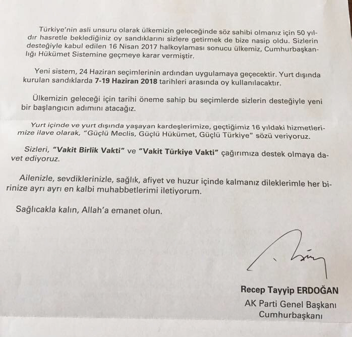 De brief van Erdoğan (pagina 2)