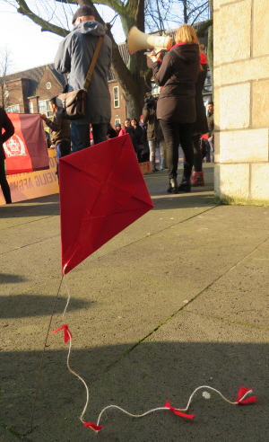 After the book "The Kite Runner" by Khaled Hosseini: the kite as a symbol of freedom.