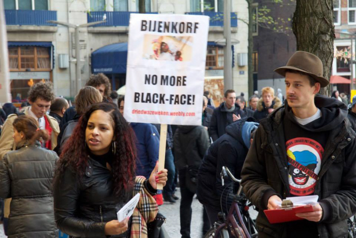 Bij de eerdere picket.