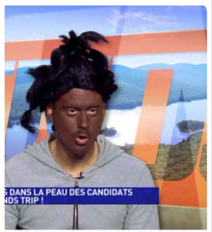 Blackface in Frankrijk.