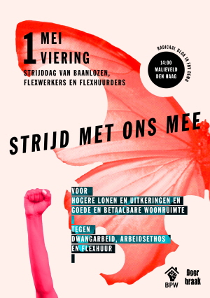 Flyer voor het blok van onderop van dinsdag