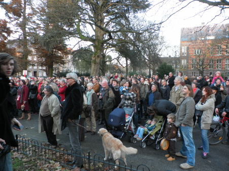 De Leidse manifestatie