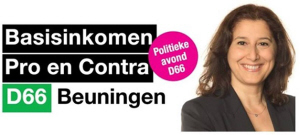 Het ultra-liberale D66 promoot een basisinkomen.