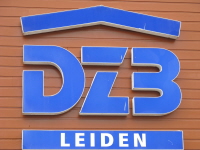 Logo van het Leidse dwangarbeidcentrum.