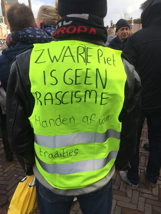 Demonstreren in Grou zelf mocht alleen als je vóór racisme was