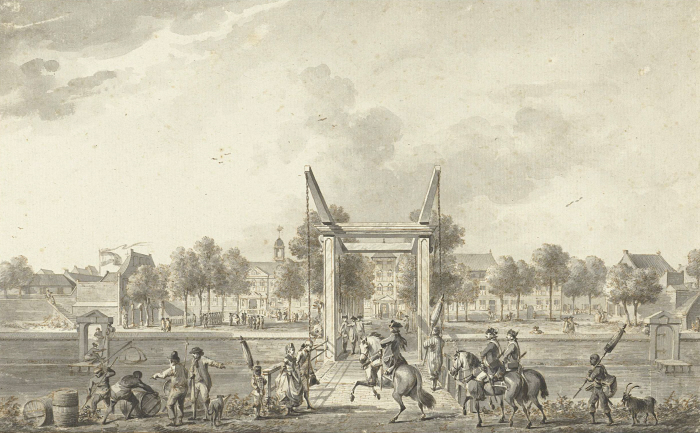 Het Gouverneurshuis in Batavia (1758).