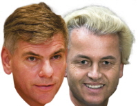 Filip Dewinter en Geert Wilders, best friends forever.