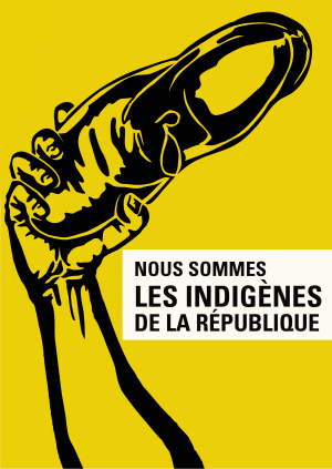 Part of the cover of a book by Indigènes-ideologues Houria Bouteldja and Sadri Khiari.