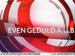 Journaal ging niet door.