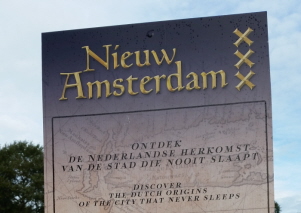 Toen wij Nederlanders aankwamen in wat later Nieuw Amsterdam zou worden, ‘was daar niets’ aldus de Nieuw Amsterdam-‘attractie’ in Madurodam.