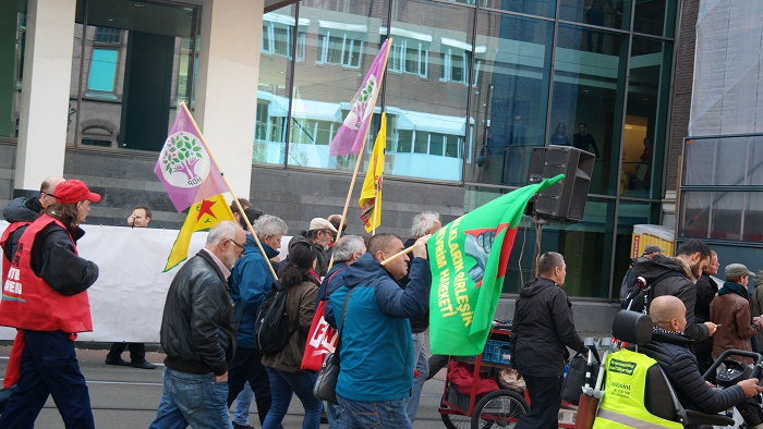 Kameraden van DemNed en HDP liepen ook in ons blok mee.