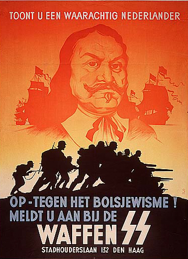 De Ruyter figureerde ook op SS-affiches.