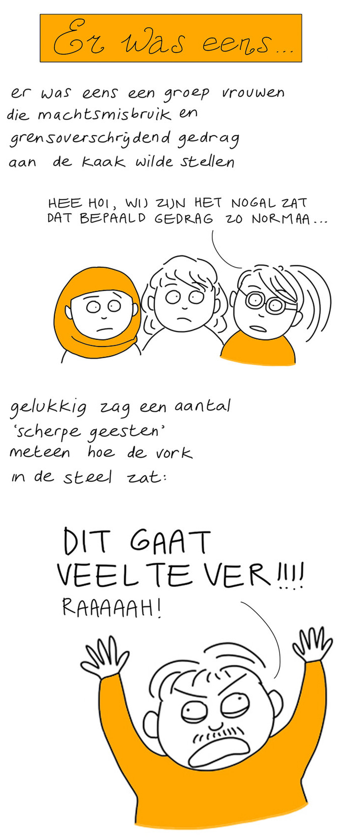 Klik op het plaatje voor de hele cartoon op de site van Renske de Greef