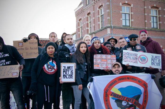 Opdat we ze niet vergeten: de actievoerders (in 2015) die het Pietendorp van mening hebben doen veranderen.