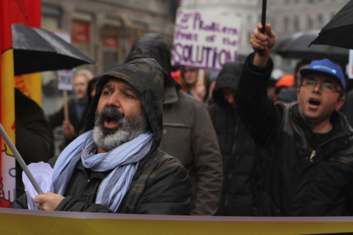 Anti-racisme demonstratie.