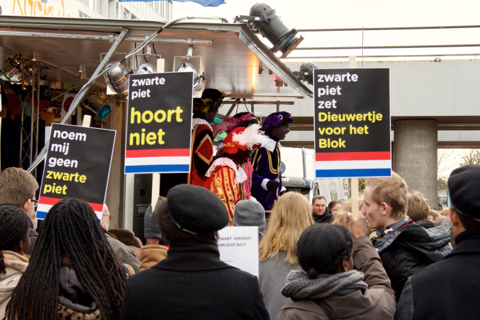 Ook naast het podium. (foto: Jaye Brunsveld)