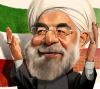 Hassen Rohani, de komende president van Iran.