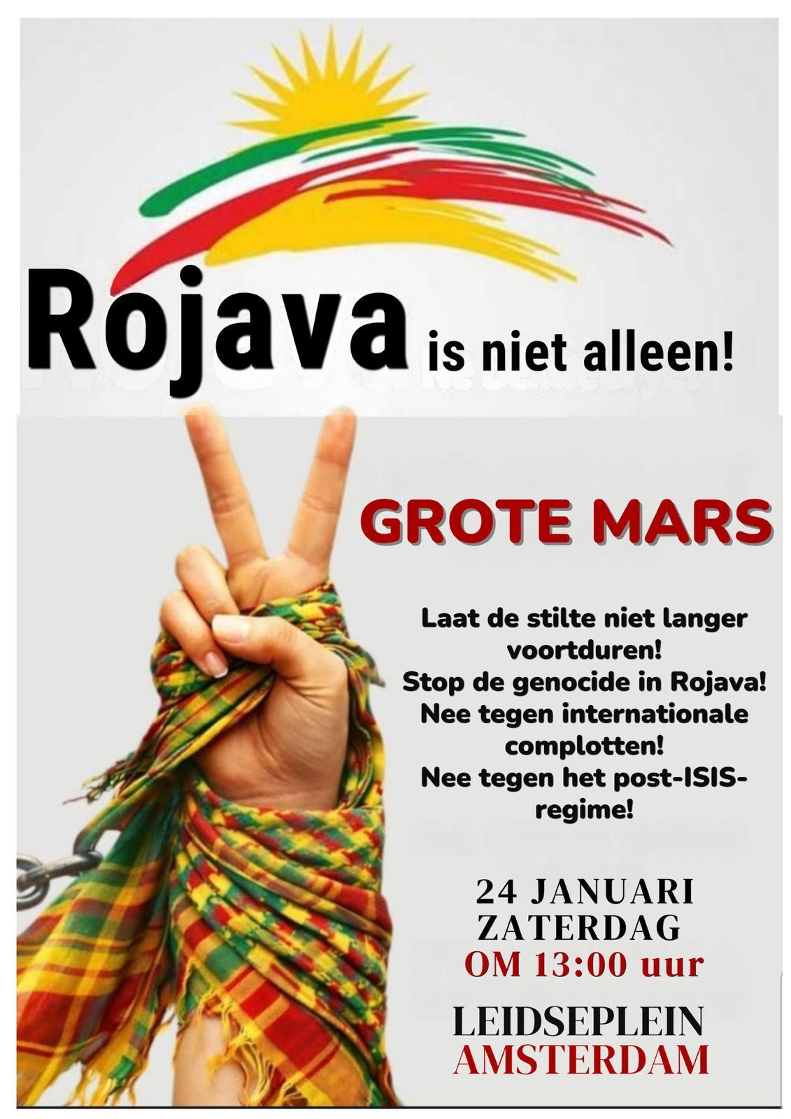24 januari, Amsterdam: demonstratie “Rojava is niet alleen” | Doorbraak.eu