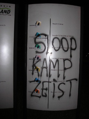 "Sloop Kamp Zeist."