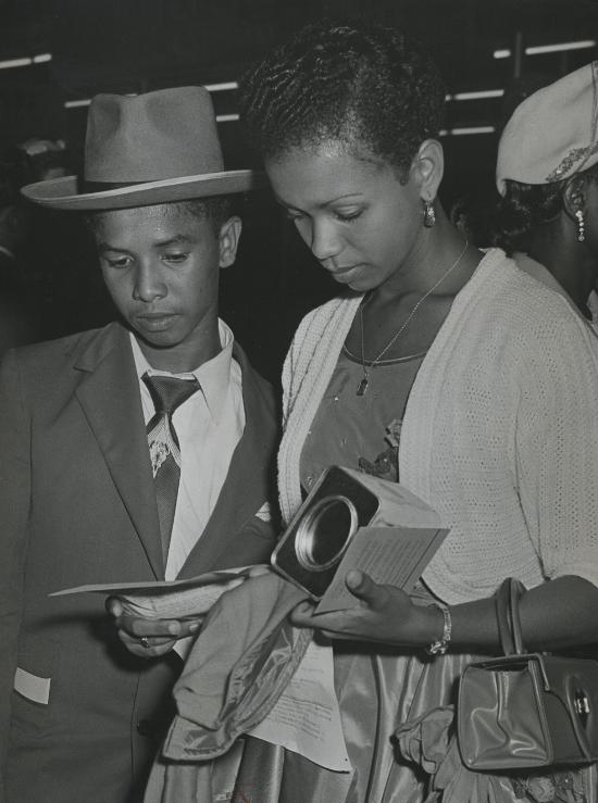 De eerste Surinaamse studenten kwamen medio jaren vijftig naar Nederland.