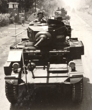 Nederlandse tank in Indonesië.