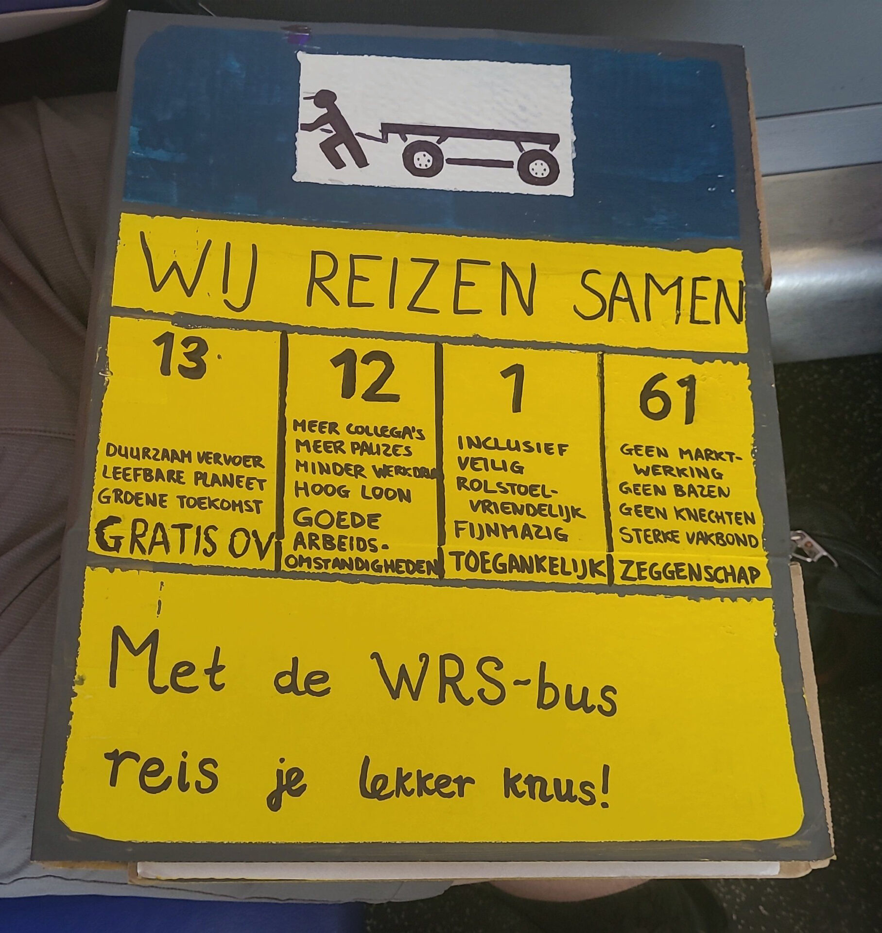 #WijReizenSamen maakte weer indruk tijdens de 1 mei-demonstratie (beeldverslag) | Doorbraak.eu