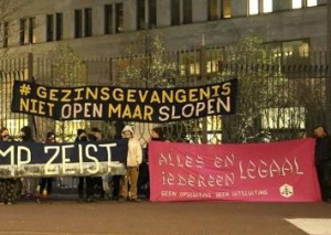 BIj een eerder protest