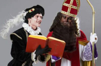 Zwarteklaas en Witte Piet.