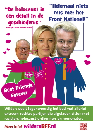 Wilders en Le Pen.