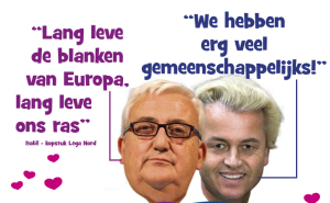 Wilders en Borghezio van de Lega Nord.