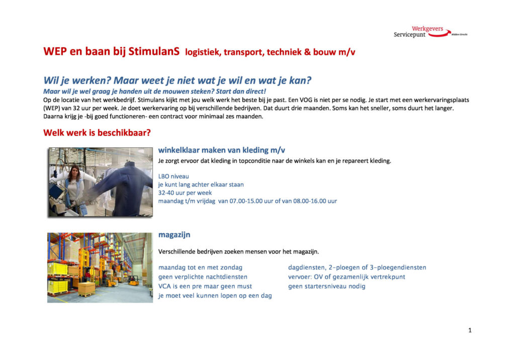 Screenshot van de 'wervende' e-mail.